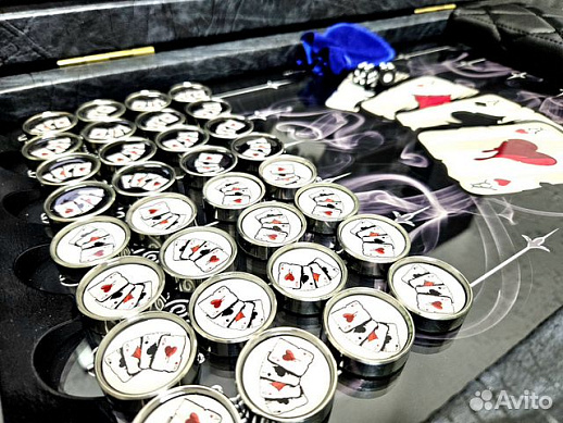 Подарочные нарды «Четыре туза» купить с доставкой Подарочные нарды «Четыре туза»